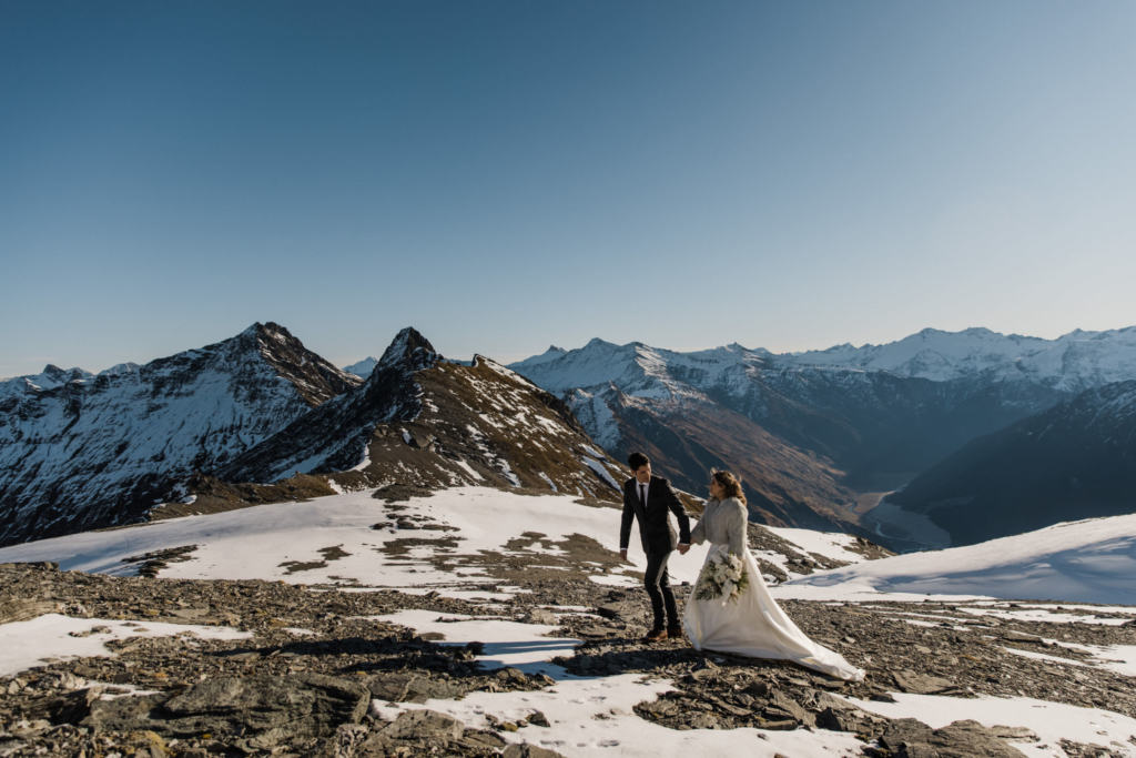 Glacier Snow Wedding