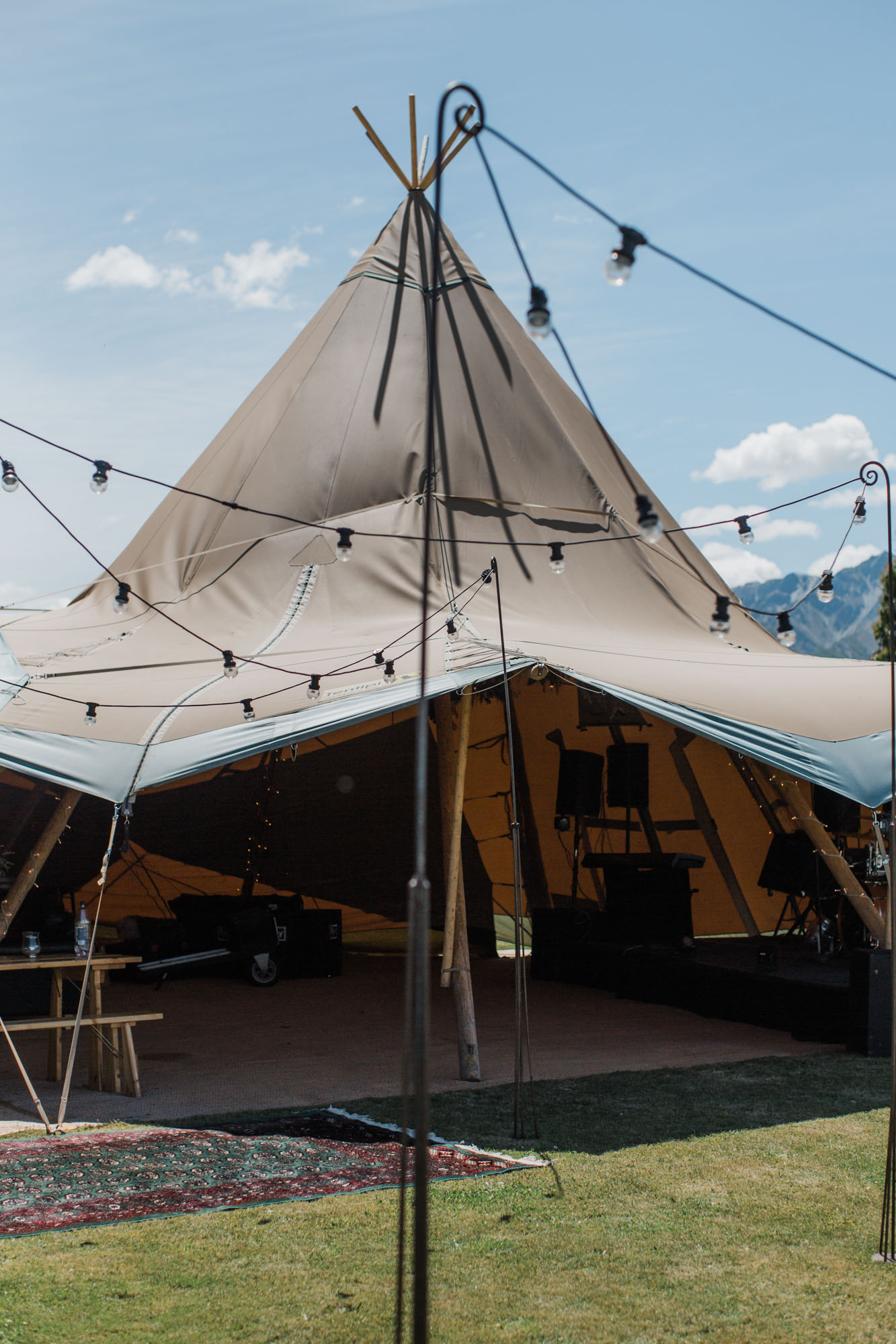Gather and Gold Tipi Wedding